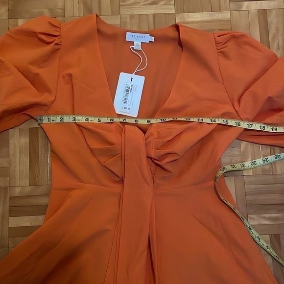 Ted Baker Jozelyn Bow Front Mini Dress NWT - Picture 14 of 16